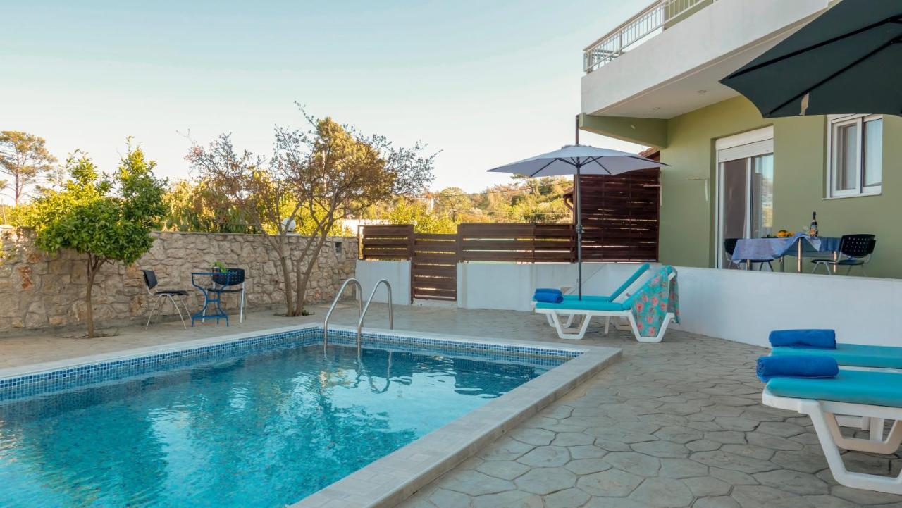Greek Style Ground Floor & Pool Leilighet Ialysós